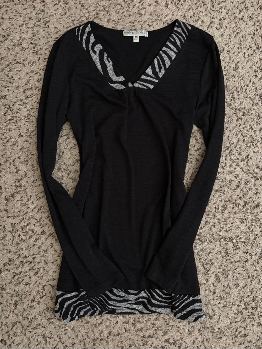 Vintage Suzie sweater long sleeve